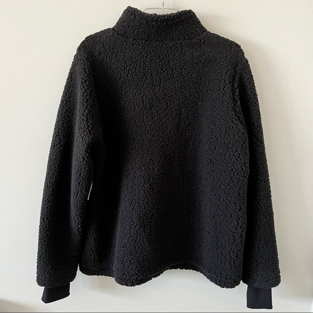 Torrid black Sherpa half-zip active pullover - Picture 8 of 11
